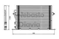 WEBASTO 82D0225112A - año construcción hasta: 08/2000<br>Código de motor: RKB<br>Malla radiador: 540 x 381 x 25 mm<br>Peso [kg]: 4<br>