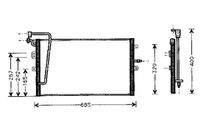 TRISCAN 815041215 - Tubo flexible de frenos