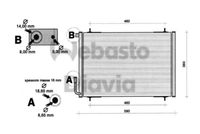 WEBASTO 82D0225199A - Condensador, aire acondicionado