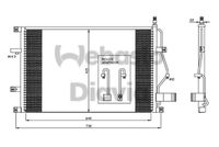 WEBASTO 82D0225398A - Condensador, aire acondicionado