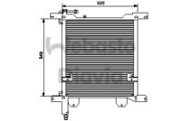 EACLIMA 30C16001 - Condensador, aire acondicionado