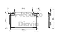 WEBASTO 82D0225472A - Condensador, aire acondicionado