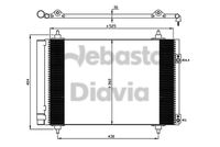 WEBASTO 82D0225548A - Malla radiador: 570 x 362 x 16 mm<br>Artículo complementario / información complementaria 2: con secador<br>