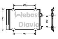 WEBASTO 82D0225549A - Condensador, aire acondicionado