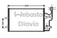 WEBASTO 82D0225561A - Condensador, aire acondicionado