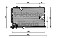 WEBASTO 82D0226130MA - Condensador, aire acondicionado