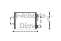 WEBASTO 82D0226180MA - Longitud de red [mm]: 510<br>Ancho de red [mm]: 380<br>Profundidad de red [mm]: 16<br>Artículo complementario / información complementaria 2: con secador<br>Ø entrada [mm]: 11,7<br>Ø salida [mm]: 8,6<br>Agente frigorífico: R 134 a<br>