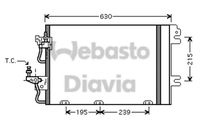 WEBASTO 82D0226198MA - Condensador, aire acondicionado