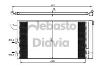 WEBASTO 82D0226246MA - Condensador, aire acondicionado