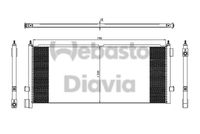 WEBASTO 82D0226260MA - Condensador, aire acondicionado