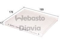 WEBASTO 82D0325163A - Filtro, aire habitáculo