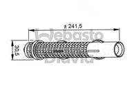 WEBASTO 82D0175741MA - Filtro deshidratante, aire acondicionado