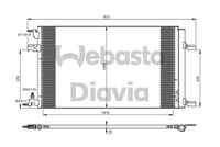 WEBASTO 82D0225684A - Condensador, aire acondicionado