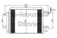 WEBASTO 82D0226293MA - Condensador, aire acondicionado