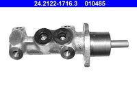 ATE 010485 - Diámetro del pistón 1 [mm]: 22,2<br>Sistema de frenos: BOSCH/BENDIX<br>Longitud 2 [mm]: 132<br>Longitud 1 [mm]: 36<br>Rosca 1: 4x M10x1.0<br>Material: Hierro fundido<br>Cantidad de agujeros de fijación: 2<br>Peso [kg]: 1,32<br>Número de conexiones: 4<br>