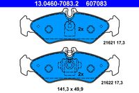 ATE 607083 - Juego de pastillas de freno