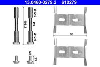 ATE 610279 - Kit de accesorios, pastillas de frenos