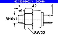 ATE 03.3526-2002.3 - Interruptor luces freno