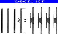 ATE 610127 - Lado de montaje: Eje delantero<br>Sistema de frenos: DELCO<br>Peso [kg]: 0,08<br>