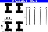 ATE 610414 - Kit de accesorios, pastillas de frenos