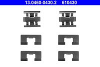 ATE 610430 - Lado de montaje: Eje trasero<br>Sistema de frenos: AKEBONO<br>Peso [kg]: 0,03<br>