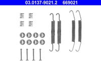 ATE 669021 - Lado de montaje: Eje trasero<br>Sistema de frenos: FIAT<br>para artículo nr.: 8005<br>Ancho [mm]: 31<br>Peso [kg]: 0,14<br>Diámetro interior de tambor de freno [mm]: 185<br>Restricción de fabricante: FIAT<br>