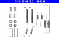 ATE 669216 - año construcción hasta: 08/1994<br>Lado de montaje: Eje trasero<br>Sistema de frenos: Lucas / TRW<br>