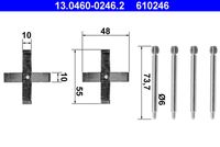 ATE 610246 - Kit de accesorios, pastillas de frenos