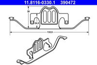 ATE 390472 - Muelle, pinza de freno