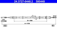 ATE 580448 - Cable de accionamiento, freno de estacionamiento