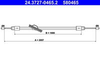 ATE 580465 - Lado de montaje: centro<br>Longitud 1/Longitud 2 [mm]: 1152/745<br>