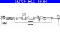 ATE 581300 - Cable de accionamiento, freno de estacionamiento