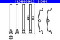 ATE 610060 - Lado de montaje: Eje delantero<br>Sistema de frenos: TRW<br>Peso [kg]: 0,09<br>