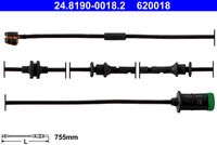 ATE 620018 - N.º de chasis (VIN) desde: 42187759<br>Lado de montaje: Eje delantero<br>Número de piezas necesarias: 2<br>Tipo de freno: Discos<br>Longitud [mm]: 770<br>Nº art. de accesorio recomendado: 50-00-0032<br>Nº art. de accesorio recomendado: 50-00-0074<br>