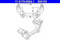 ATE 260105 - Soporte, pinza de freno