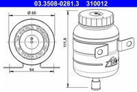 ATE 03.3508-0281.3 - Depósito compensación, líquido de frenos