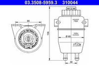 ATE 03.3508-5959.3 - Depósito compensación, líquido de frenos