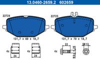 ANDEL 182371203 - Juego de pastillas de freno