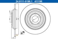 A.B.S. 18844 - Lado de montaje: Eje trasero<br>Diámetro exterior [mm]: 302<br>Espesor de disco de frenos [mm]: 11<br>Altura [mm]: 41<br>Llanta, nº de taladros: 5<br>Tipo de disco de frenos: macizo<br>corona de agujeros - Ø [mm]: 108<br>Superficie: revestido<br>Diamétro cubo[mm]: 165<br>Peso [kg]: 5,28<br>