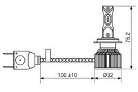 BOSCH 1987301567 - Lámpara, faro de carretera - LED Powerlight TWIN