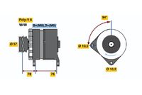 BOSCH 0 120 468 103 - Alternador
