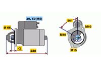 BOSCH 0 001 108 183 - Motor de arranque