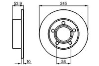 BOSCH 0986478461 - Disco de freno