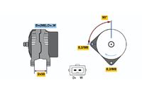 BOSCH 0 123 320 027 - Alternador