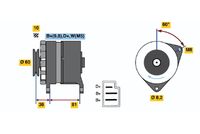 BOSCH 0 120 489 252 - Alternador