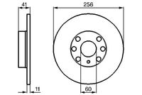 BOSCH 0 986 478 880 - Disco de freno