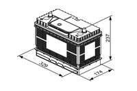 BOSCH 0 092 T30 500 - Batería de arranque