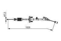 BOSCH 1987482430 - Cable de accionamiento, freno de estacionamiento