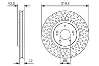 BOSCH 0986479T01 - Disco de freno