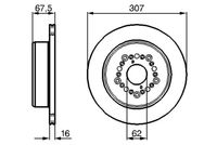 BOSCH 0986479023 - Disco de freno